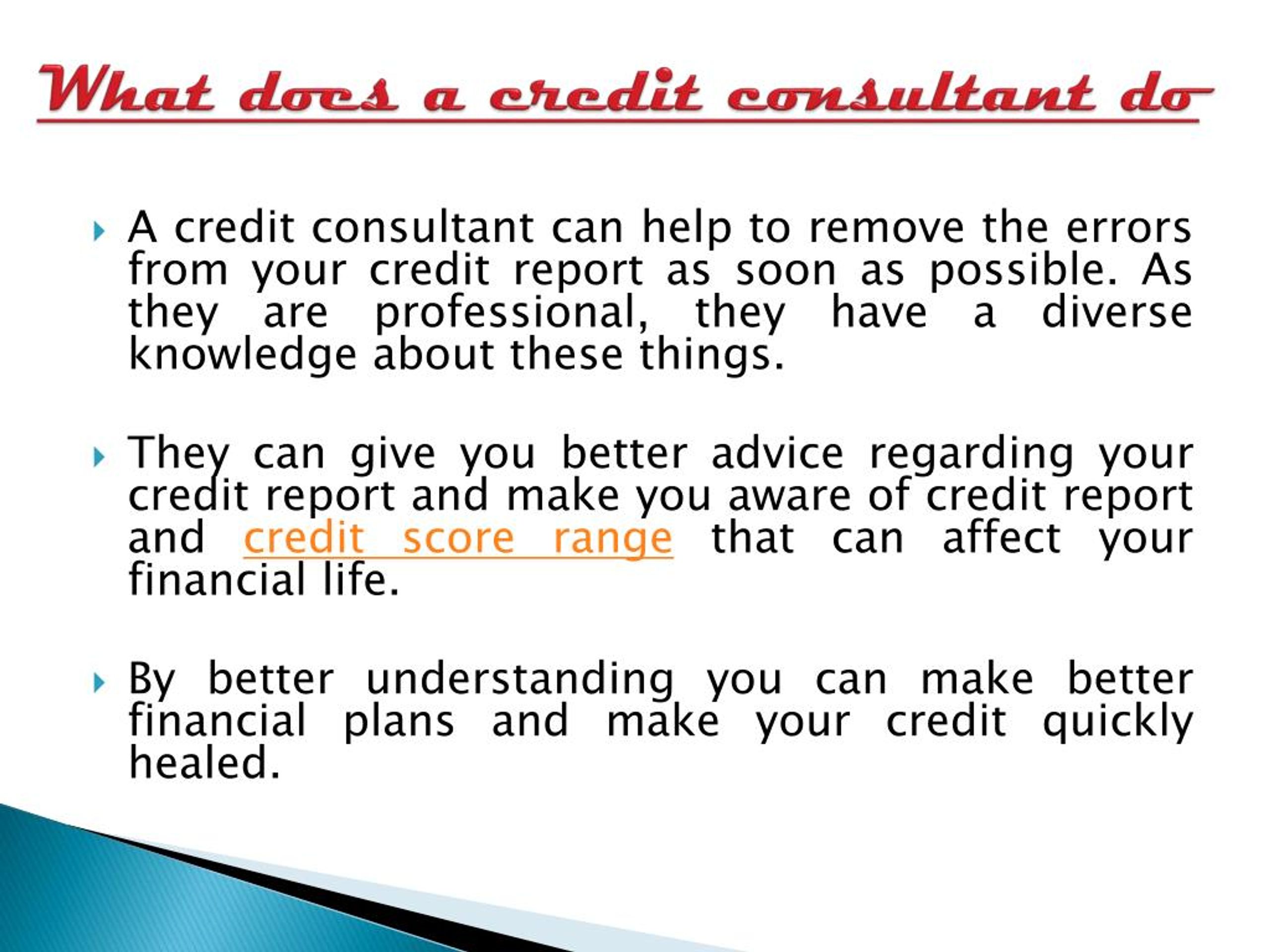 Credit card consultant job description