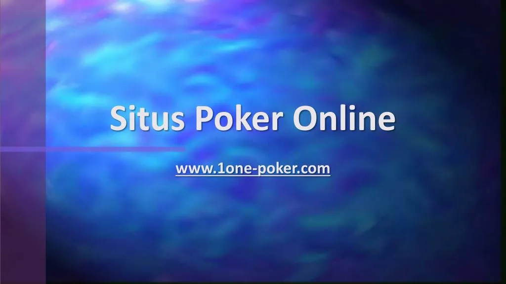 situs poker online n.