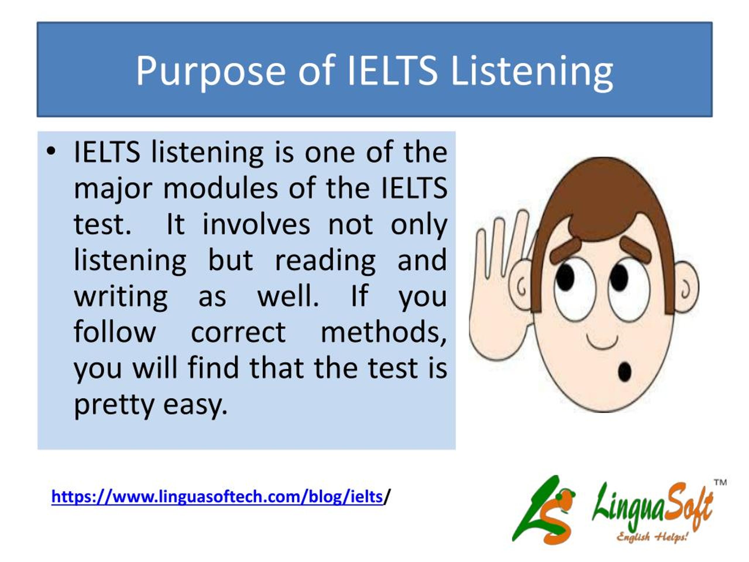 presentation information listening ielts