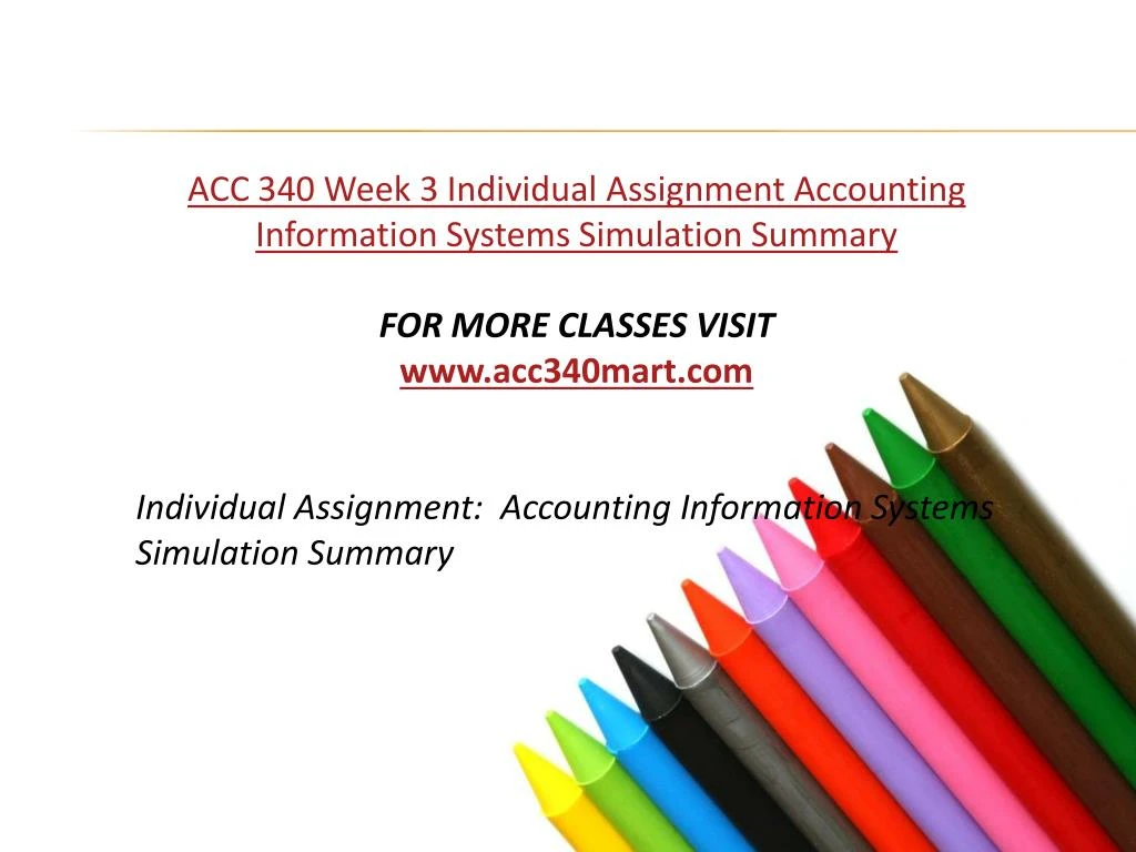 accounting information systems simulation summary accounting information systems simulation summary
