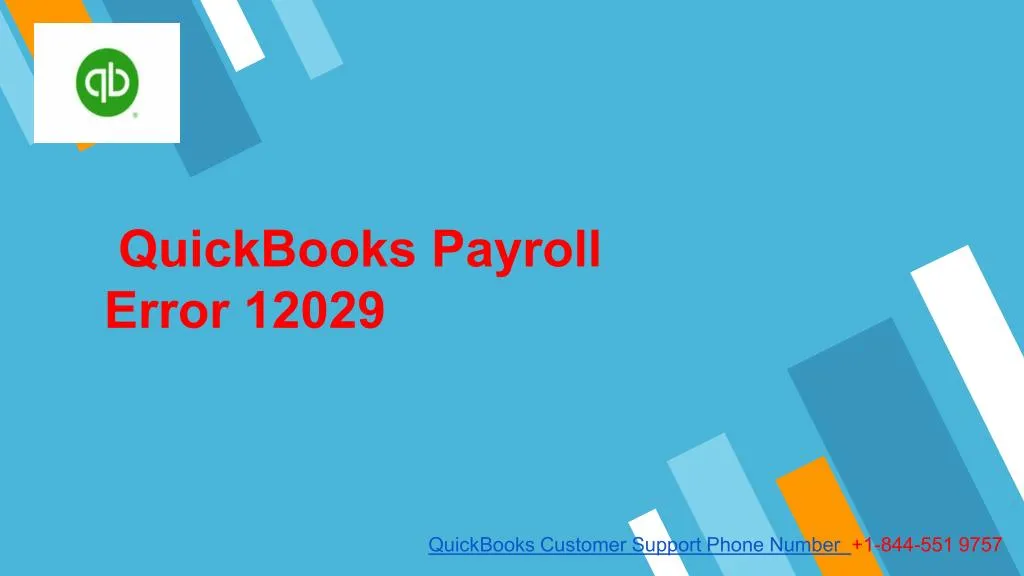 quickbooks payroll service server error