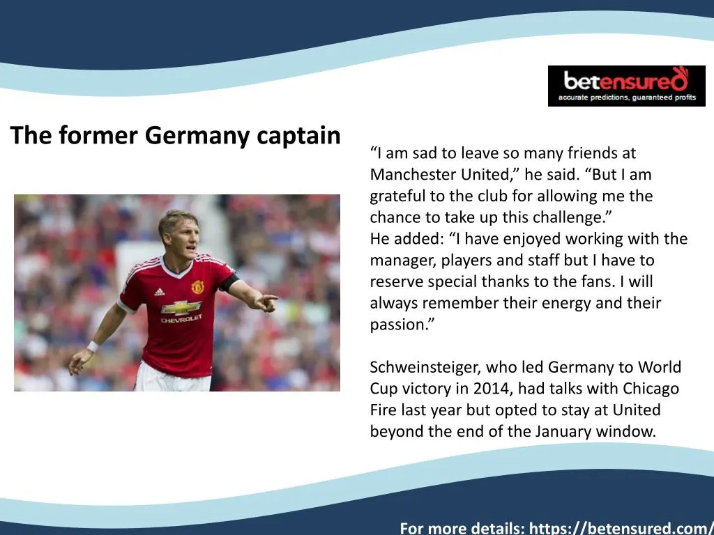 the former germany captain n.