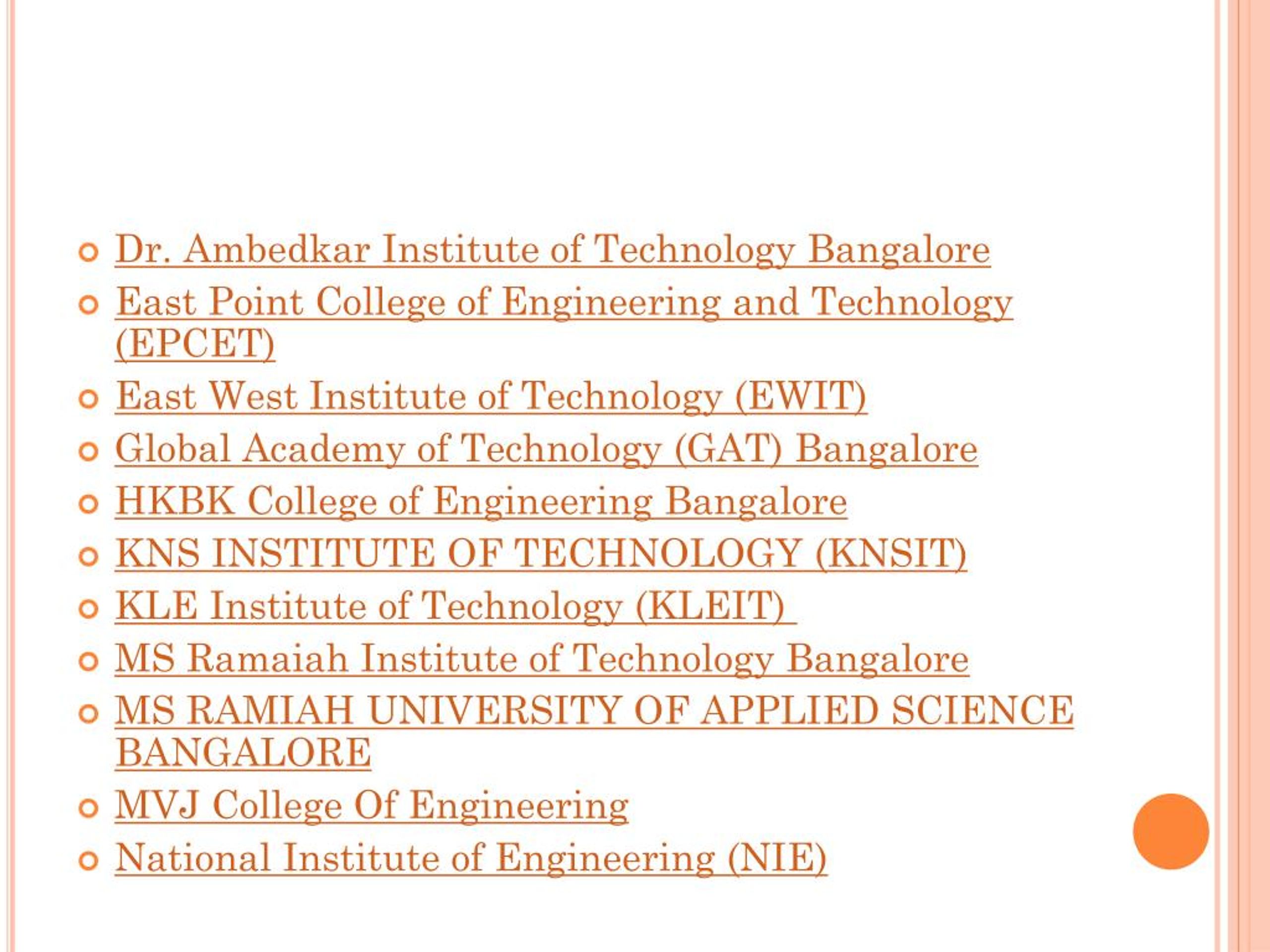 PPT - Bms Institute Of Technology Basavanagudi,bms Institute Of ...