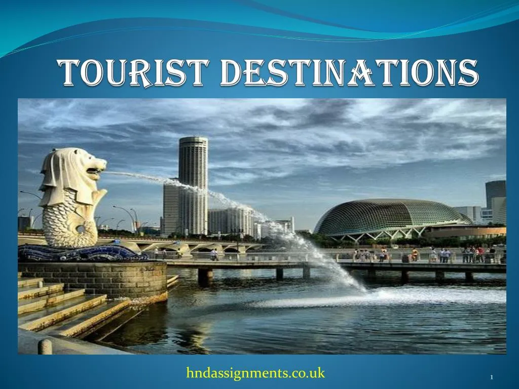 research title about tourist destination
