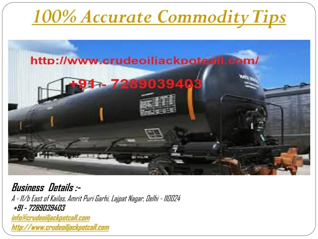 100 accurate commodity tips n.