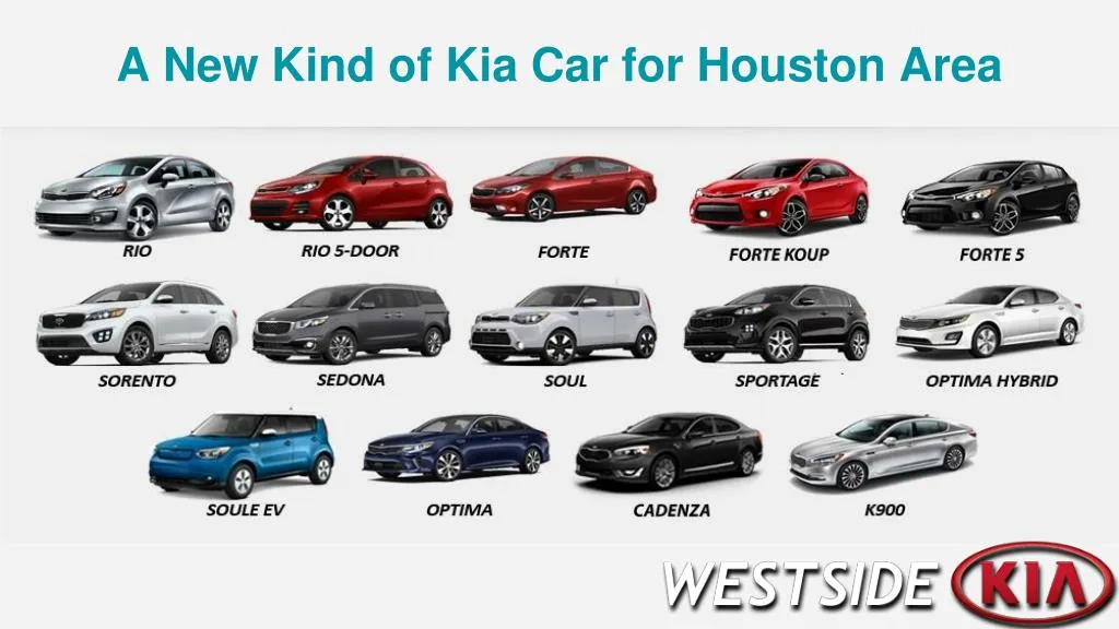 a new kind of kia car for houston area n.