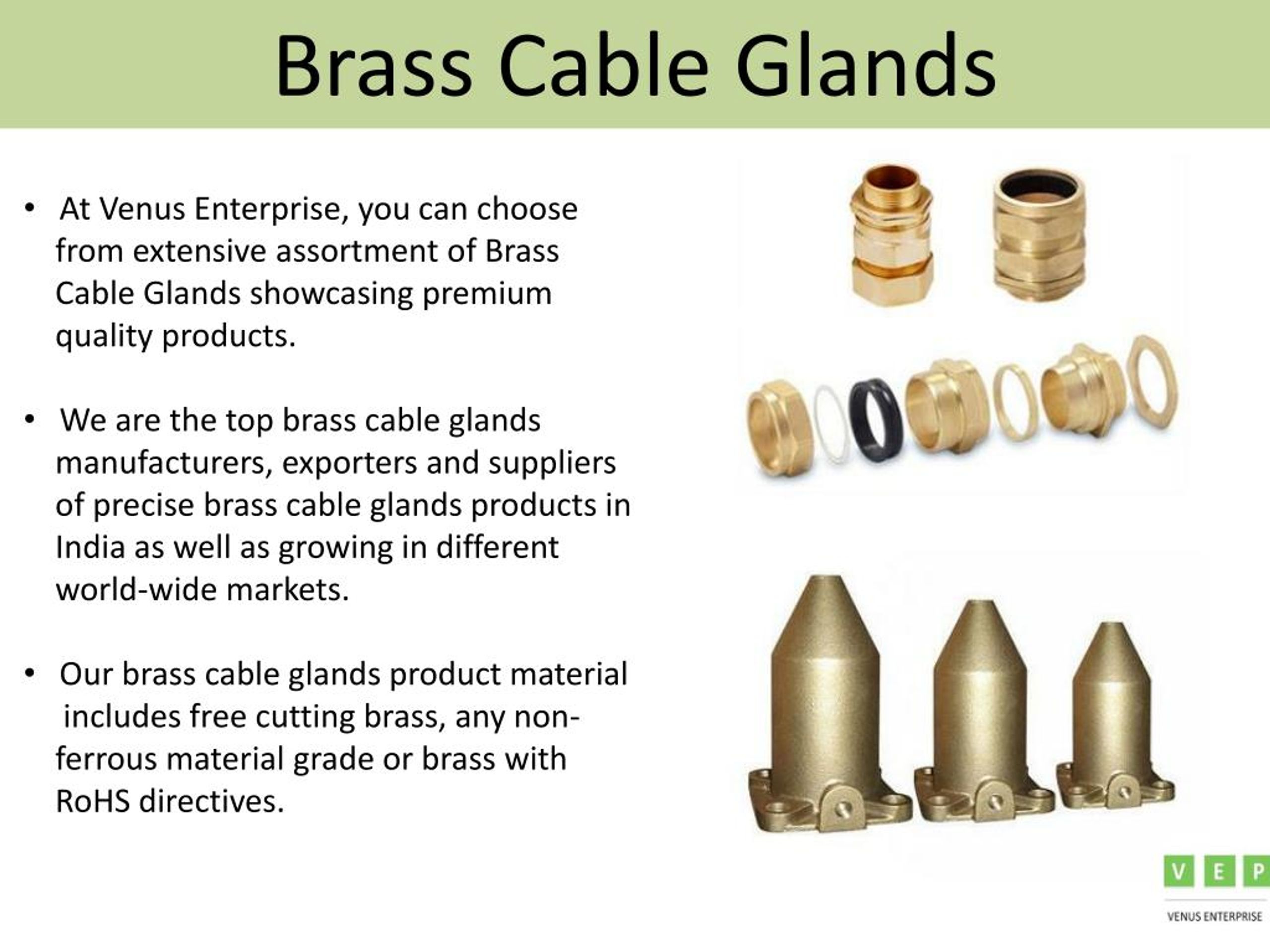 Brass Fittings & Inserts Manufacturer, Exporter in India - Venus Enterprise
