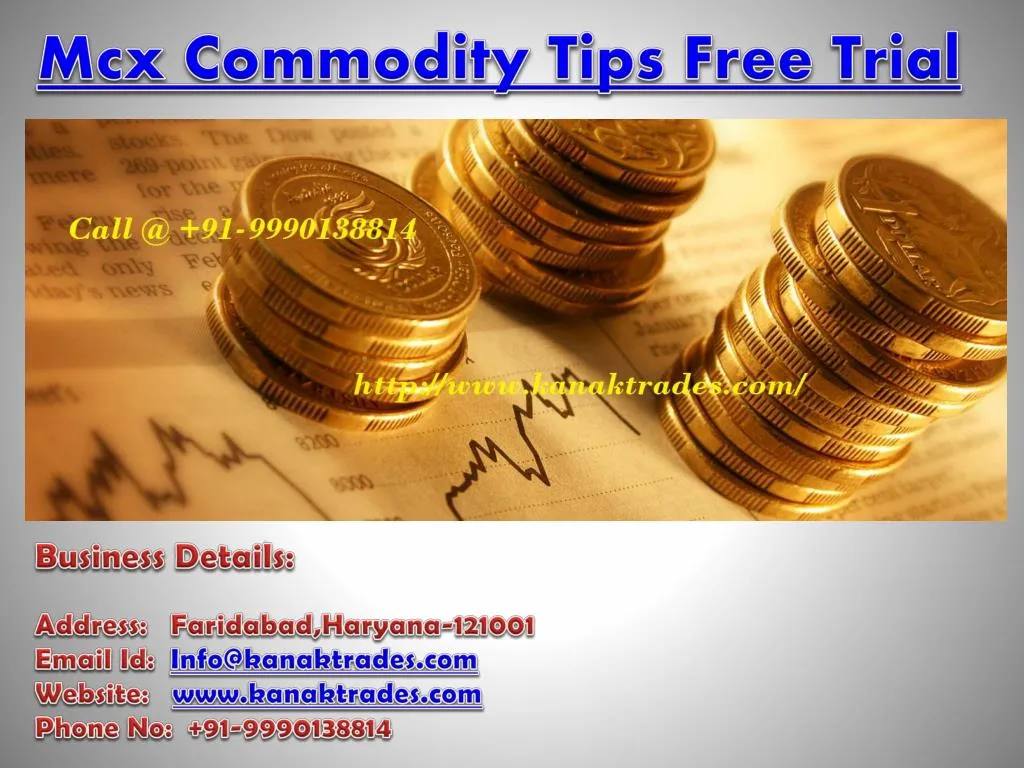 mcx commodity tips free trial n.
