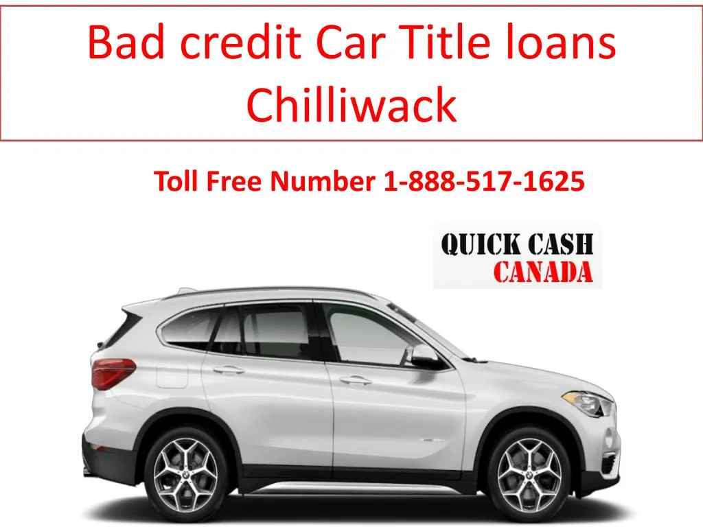 bad credit car title loans chilliwack n.