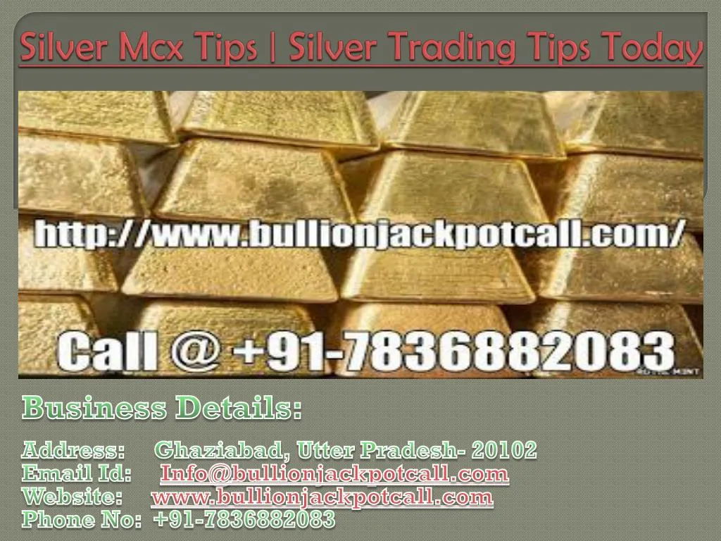 silver mcx tips silver trading tips today n.