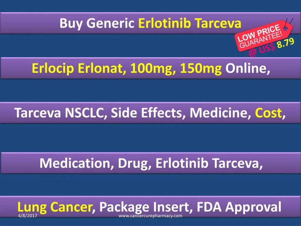 Ppt Tarceva Nsclc Side Effects Medicine Cost Medication Drug Powerpoint Presentation Id 7549886