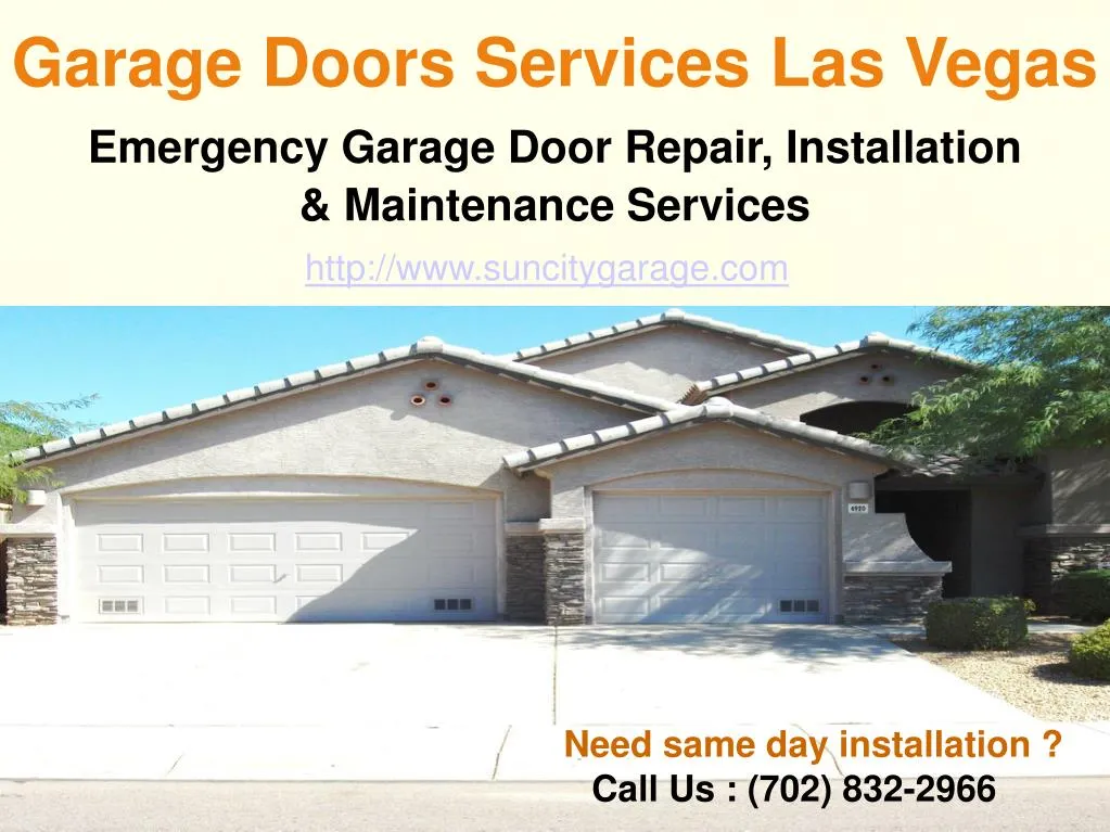 garage doors services las vegas n.