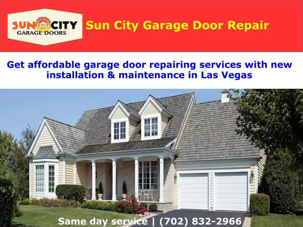 Ppt Garage Door Repair Company Point Presentation Id 7550060 Sun City Garage Door Repair