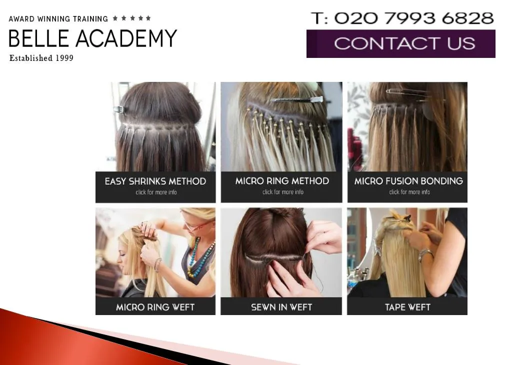 PPT Hair Extension Courses Online PowerPoint Presentation, free