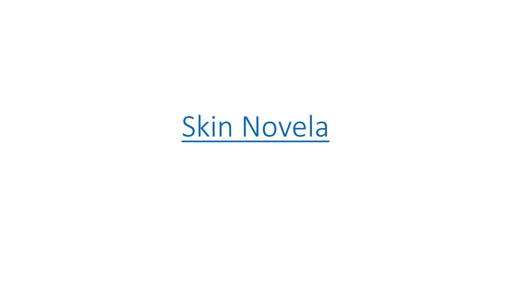 skin novela n.