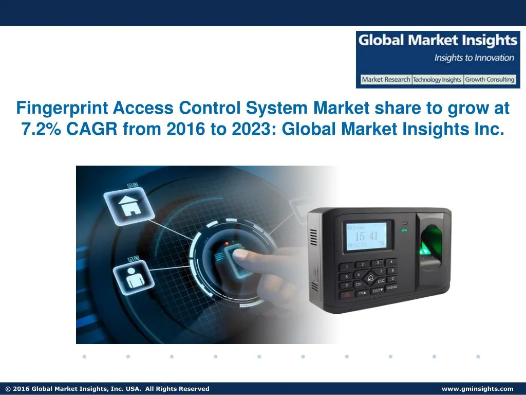 fingerprint access control system market share n.