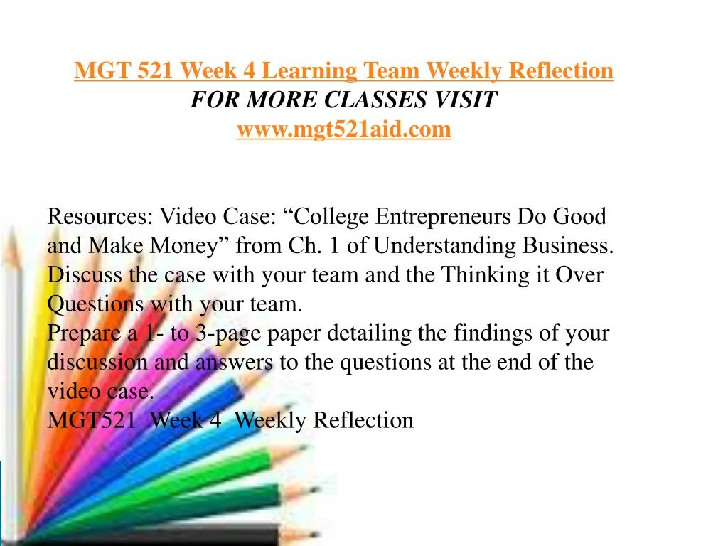 mgt 521 week 6 learning team Mgt 521 week 6 learning team reflection home wish list (0) my account shopping cart checkout tutorial bucket custom help contact blog mgt 521 week. mgt 521 week 6 learning team Mgt 521 week 6 learning team reflection home wish list (0) my account shopping cart checkout tutorial bucket custom help contact blog mgt 521 week.