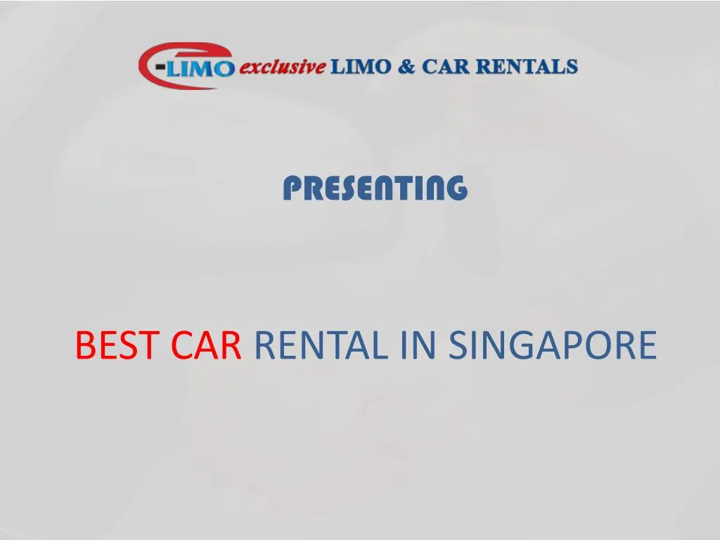 best car rental in singapore n.