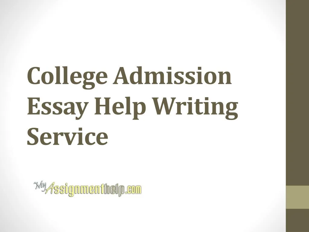 Professional Essay-Writing Services