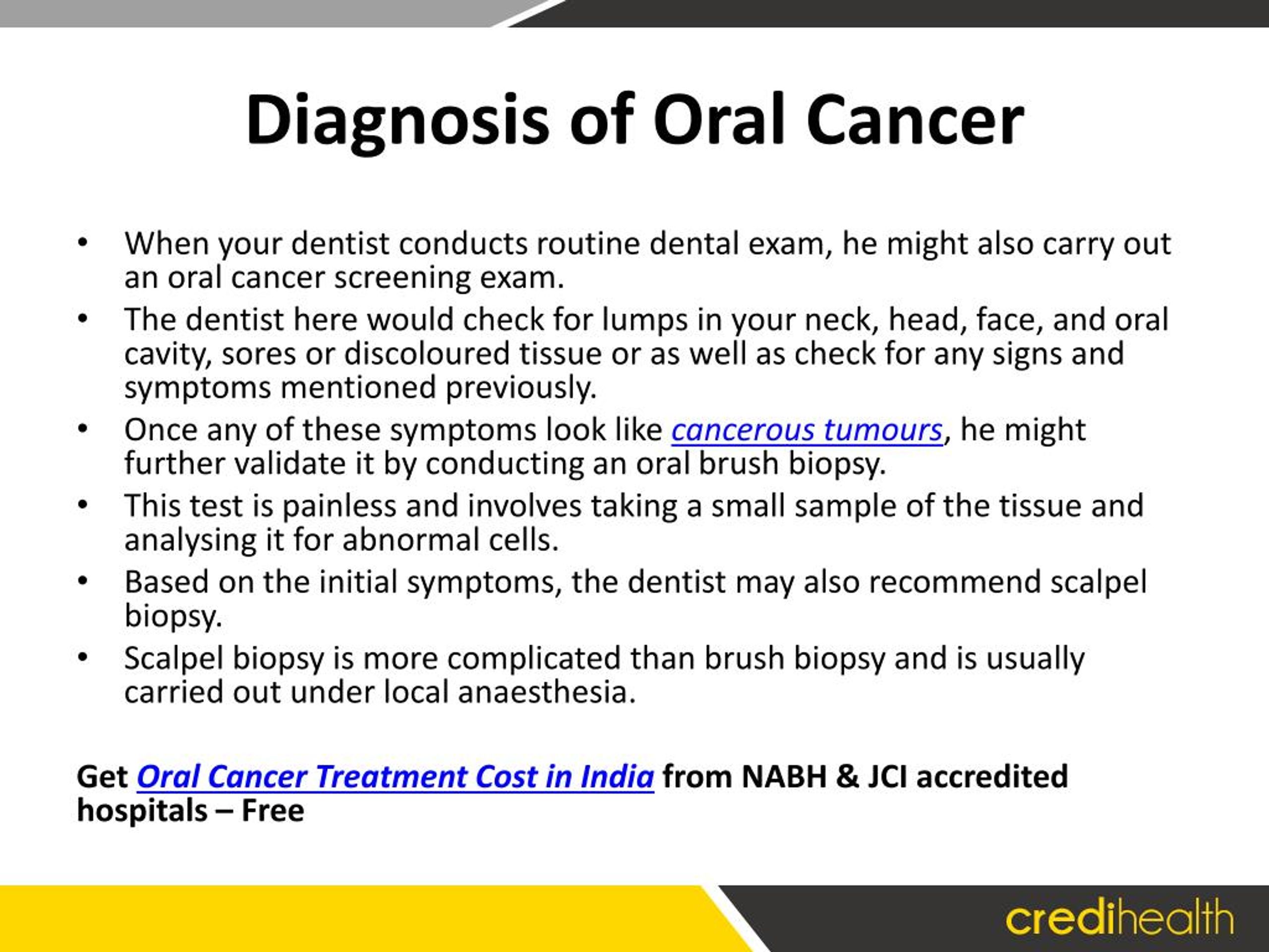PPT - Understanding Oral Cancer PowerPoint Presentation, free download ...