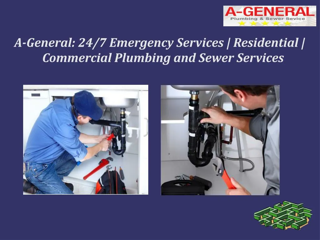a general 24 7 emergency services residential commercial plumbing and sewer services n.