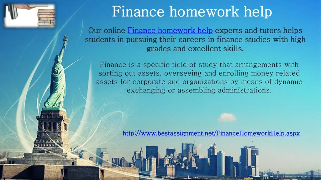 finance homework help free