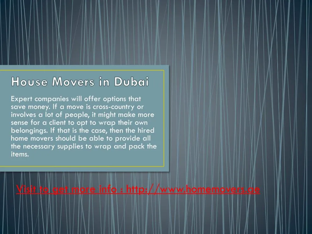 house movers in dubai n.