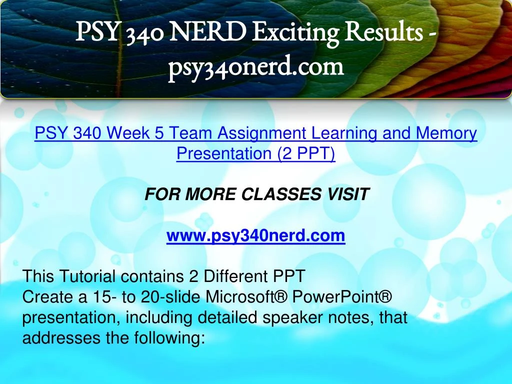 create an 8 10 slide ms powerpoint presentation with detailed speaker notes include the following create an 8 10 slide ms powerpoint presentation with detailed speaker notes include the following