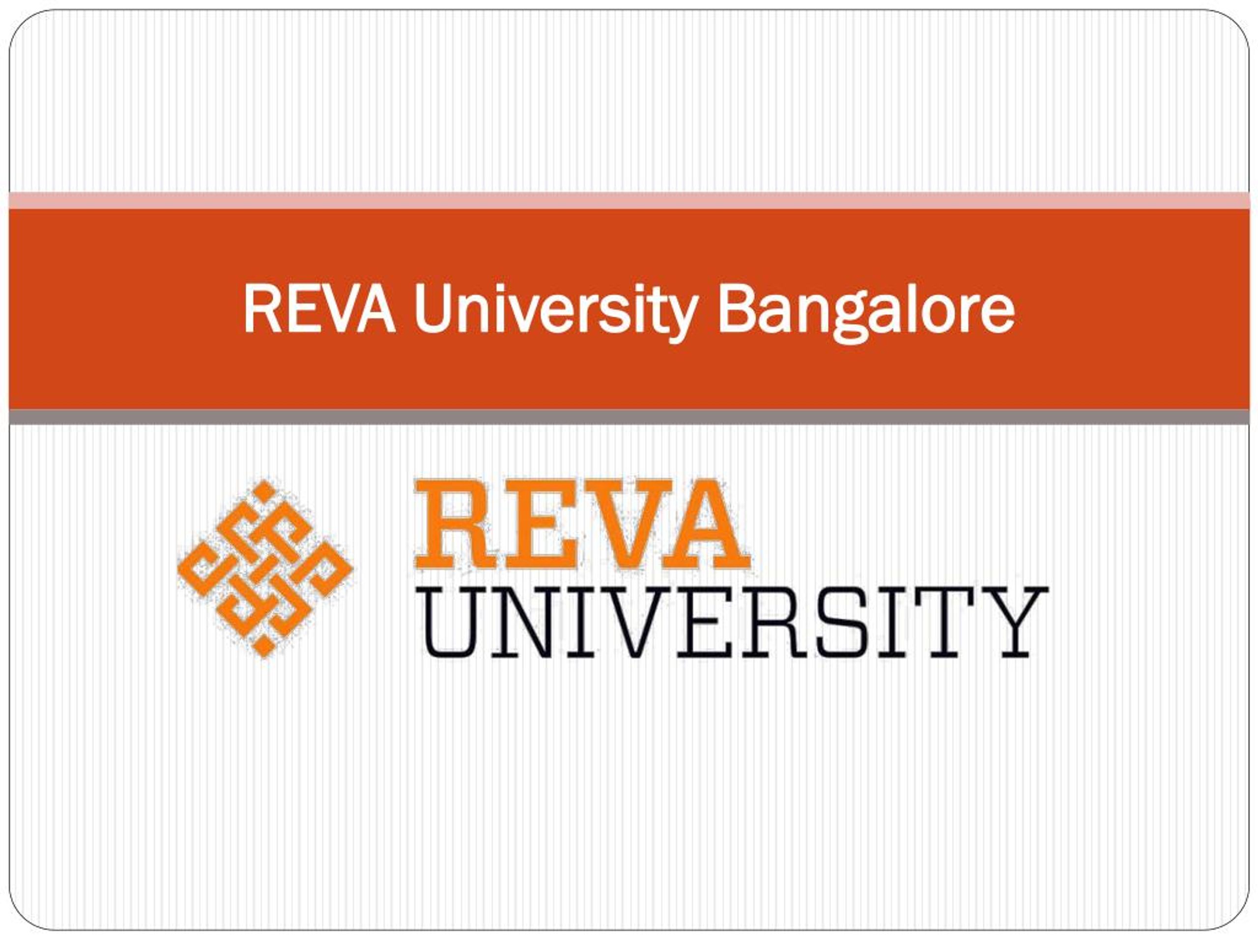 Reva University Admissions 2021: Dates, Courses, Application Form » Zero  Vigyan
