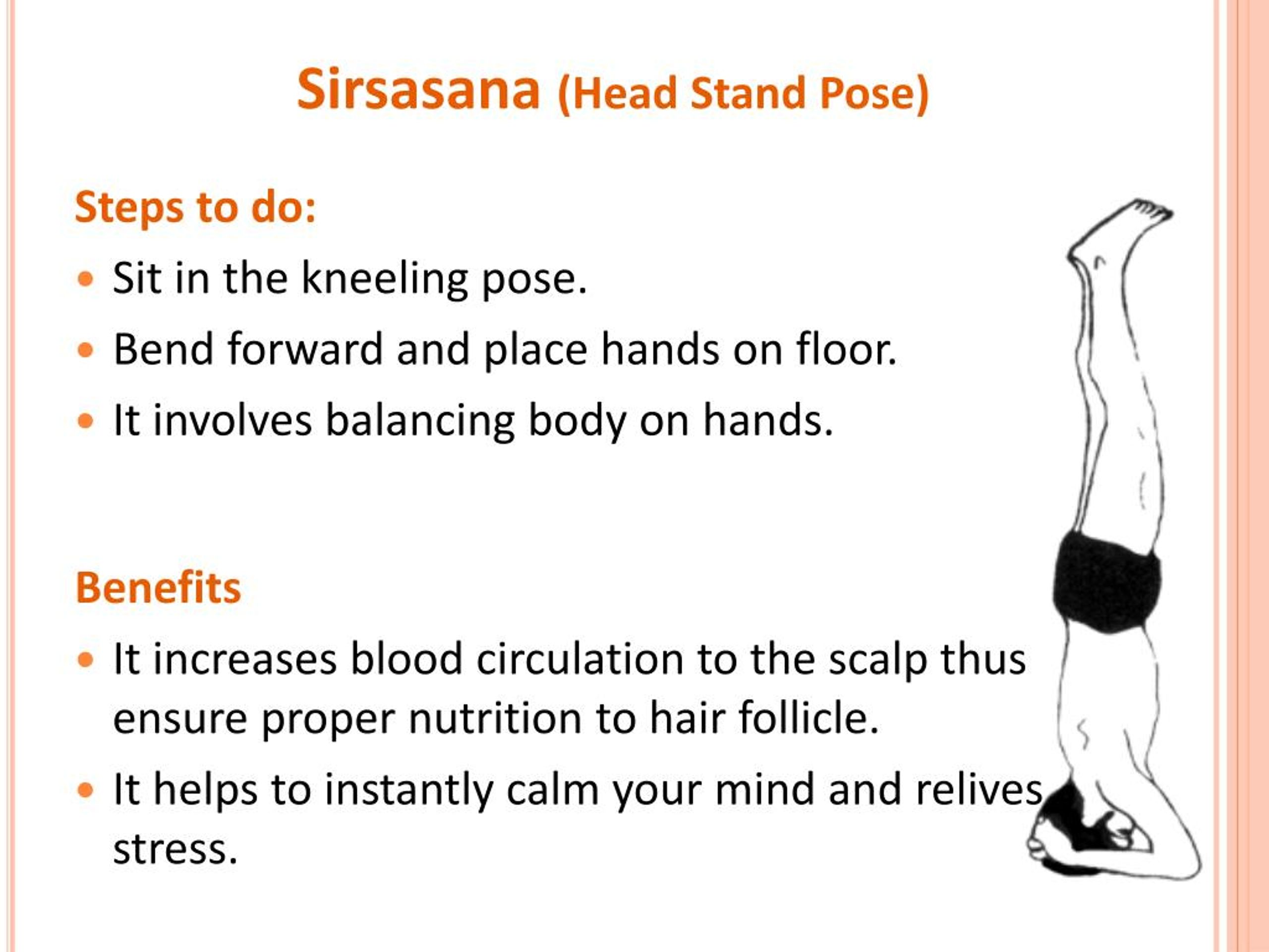PPT - Yoga For Hair Loss PowerPoint Presentation, free download - ID:7555111
