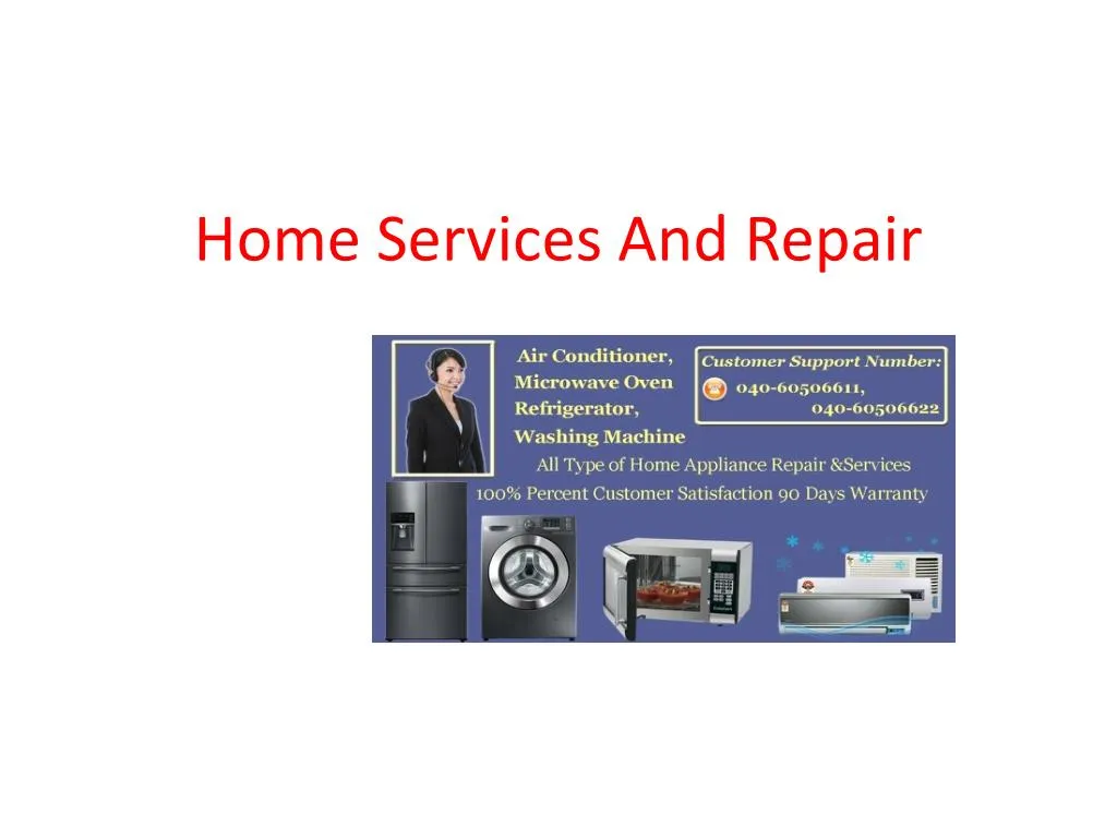 home services a nd repair n.