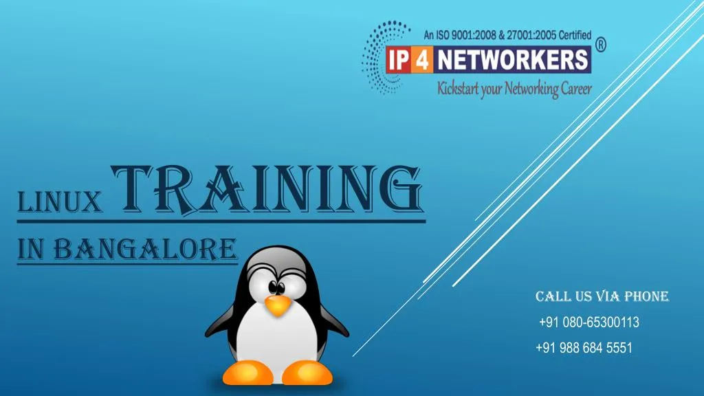 linux trainer jobs in bangalore