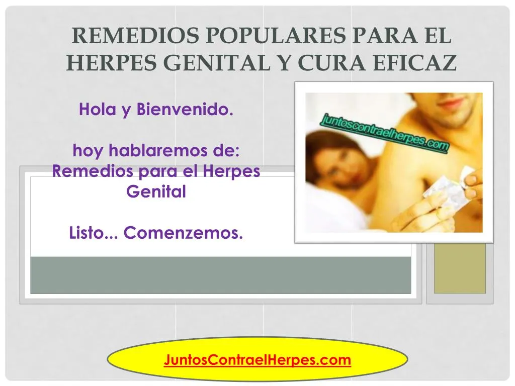 remedios populares para el herpes genital y cura eficaz n.