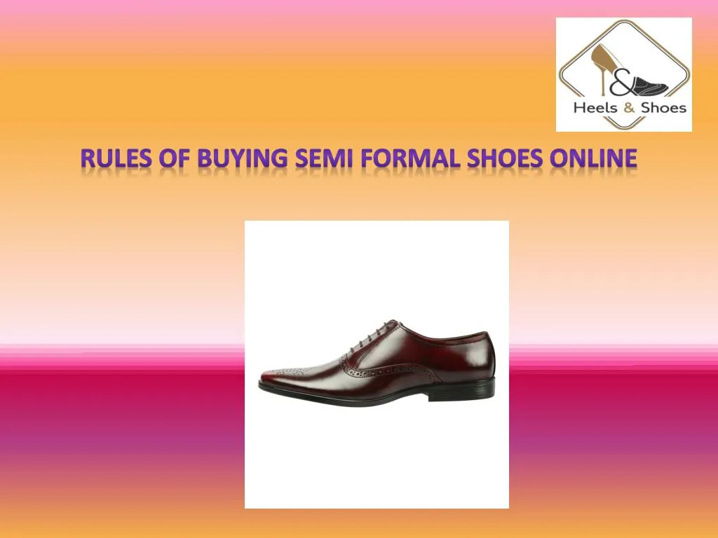 id formal shoes online