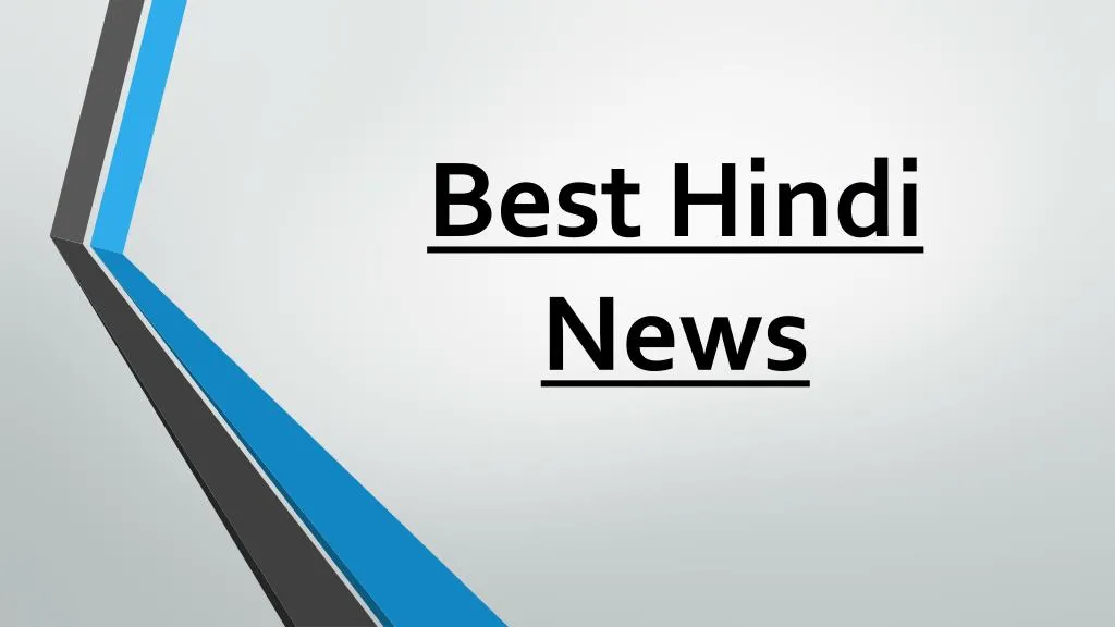 best hindi news n.