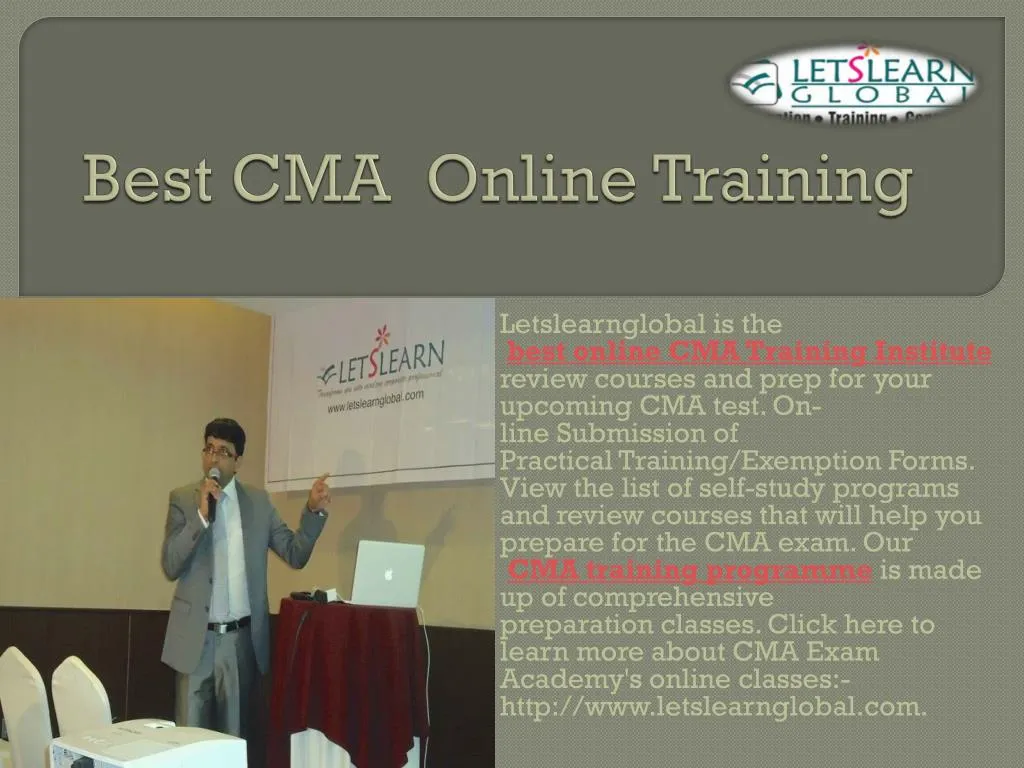 best cma online training n.