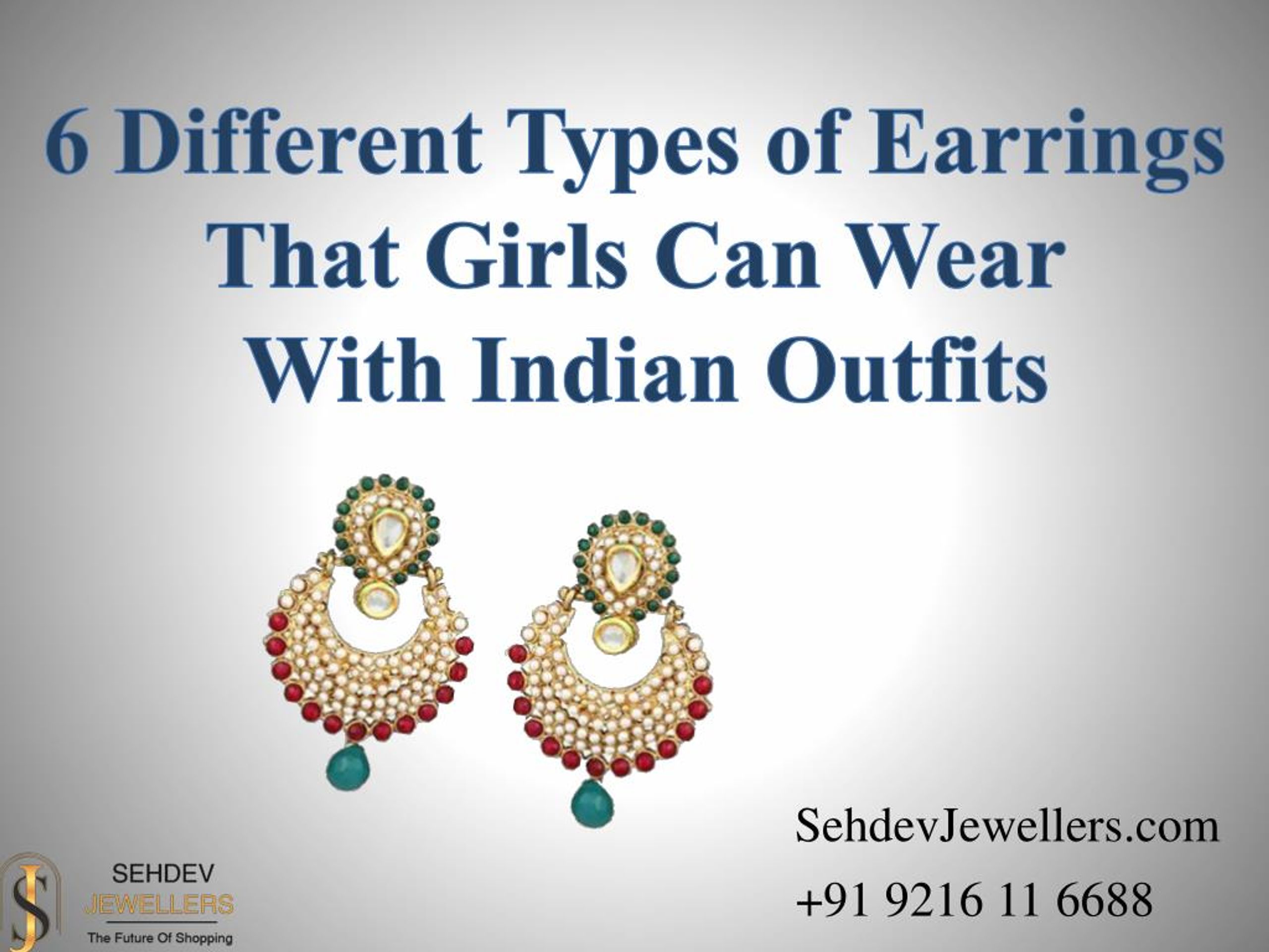 Types of indian hot sale earrings names