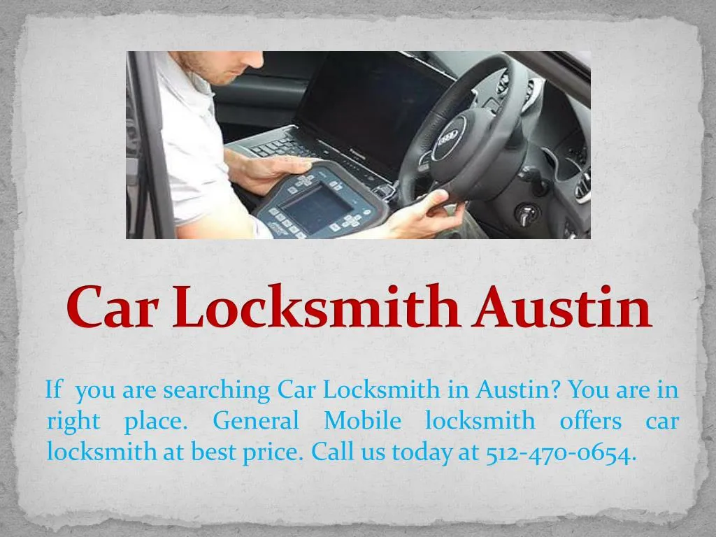 car locksmith austin n.