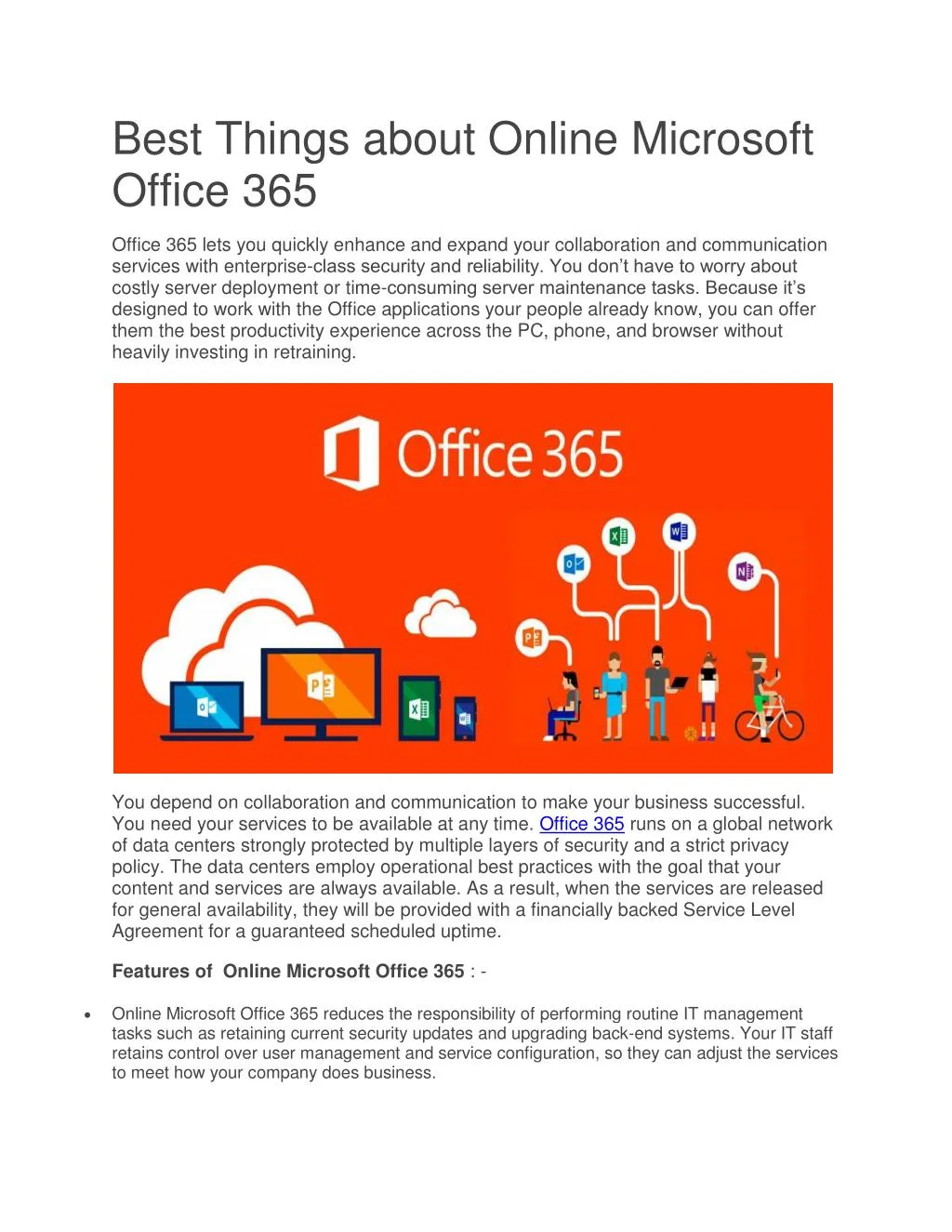 PPT - Best Things about Online Microsoft Office 365 PowerPoint ...