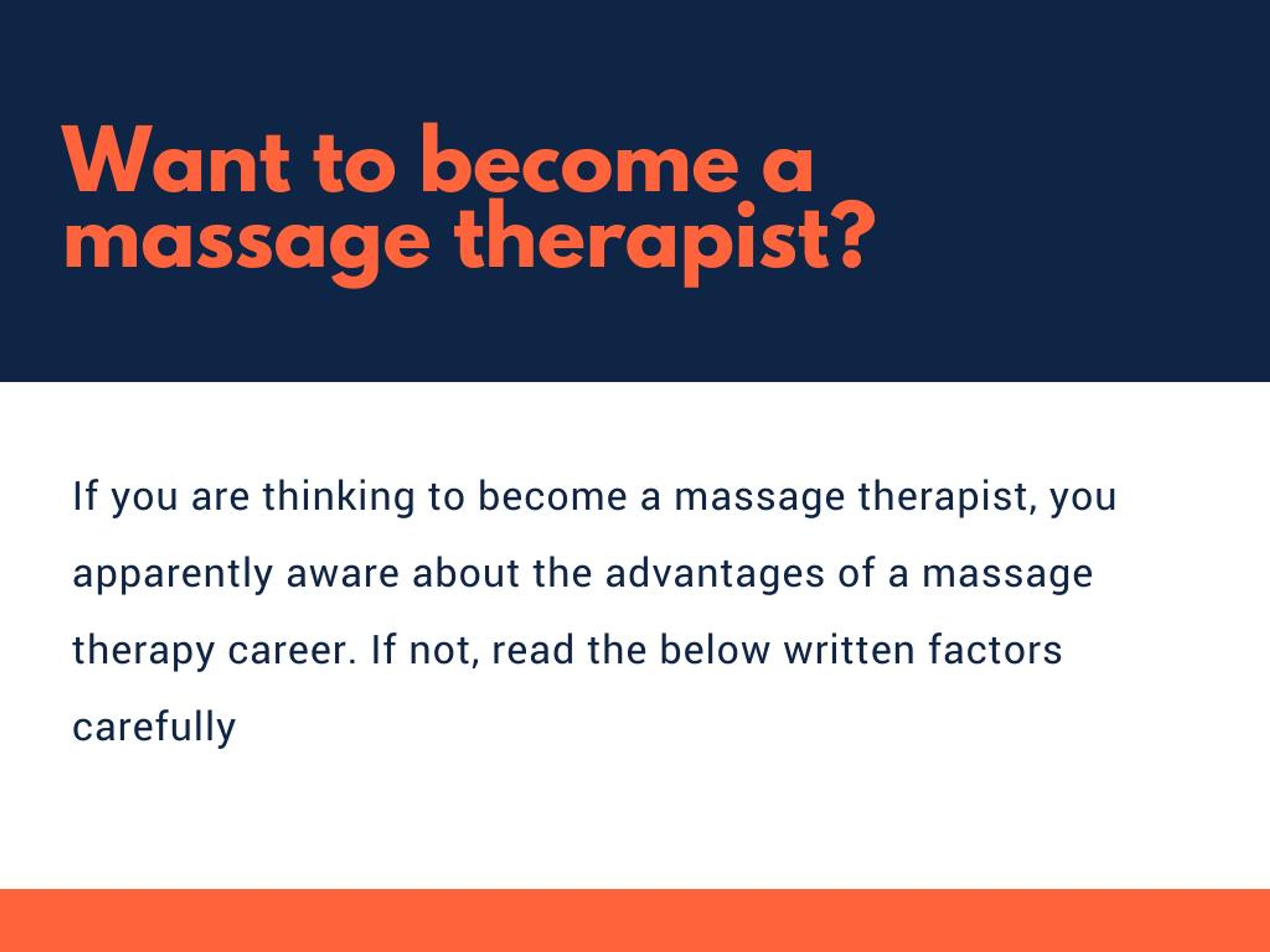 Ppt New York College Of Health Professions Advantages Of A Massage Therapist Training 5006