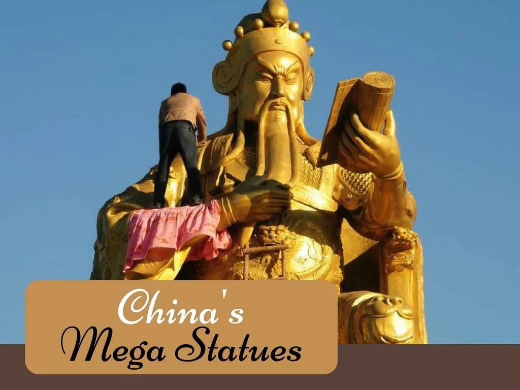 china s mega statues n.