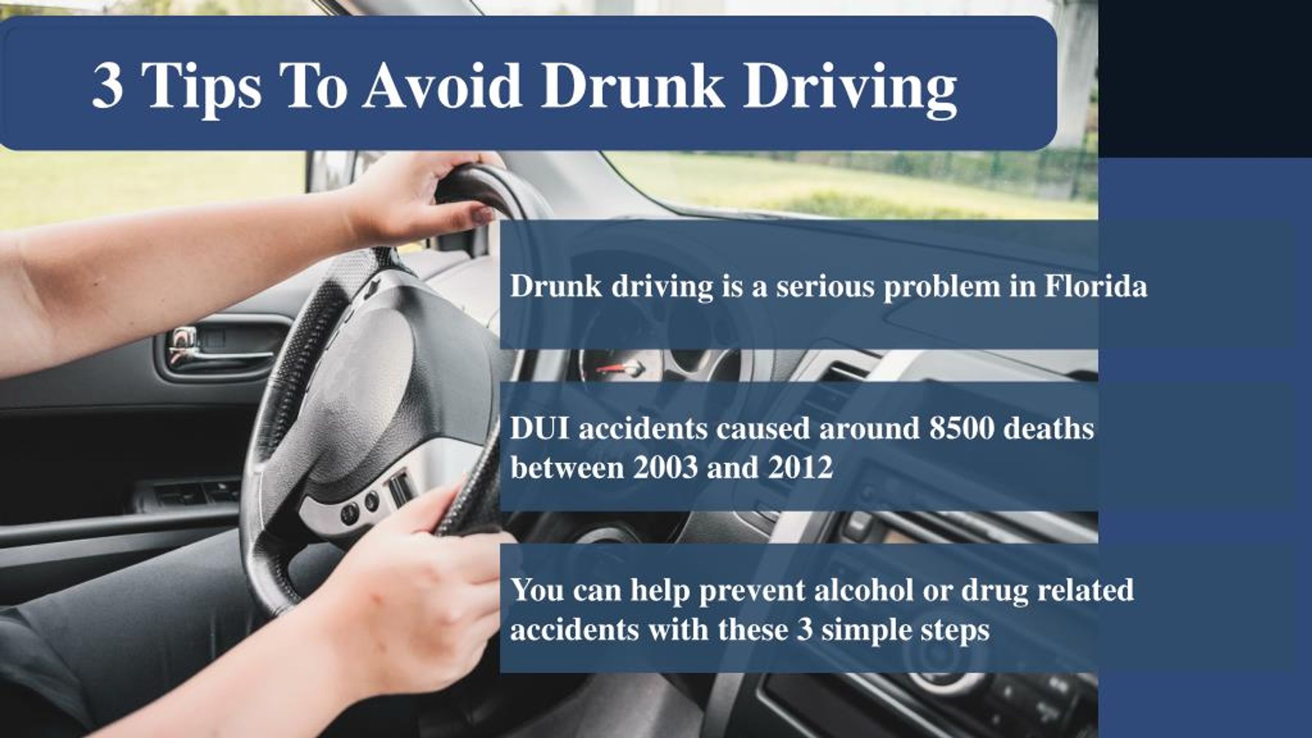 Ppt 3 Ways To Avoid Drunk Driving Powerpoint Presentation Free Download Id 7560419
