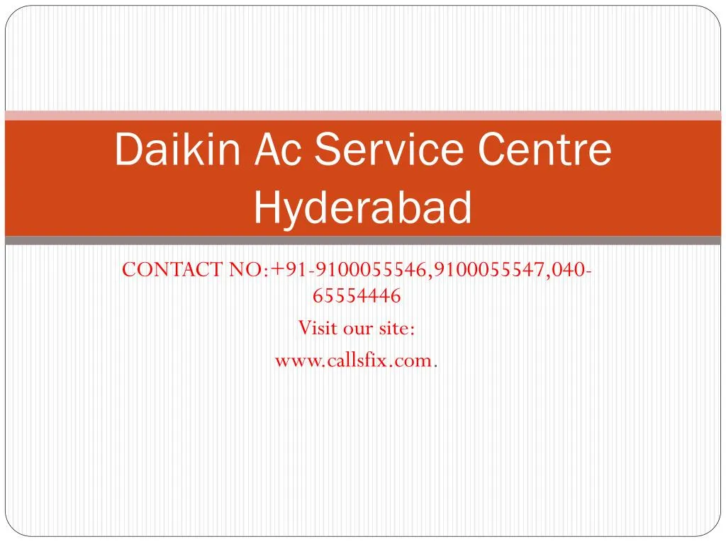 daikin ac service centre hyderabad n.