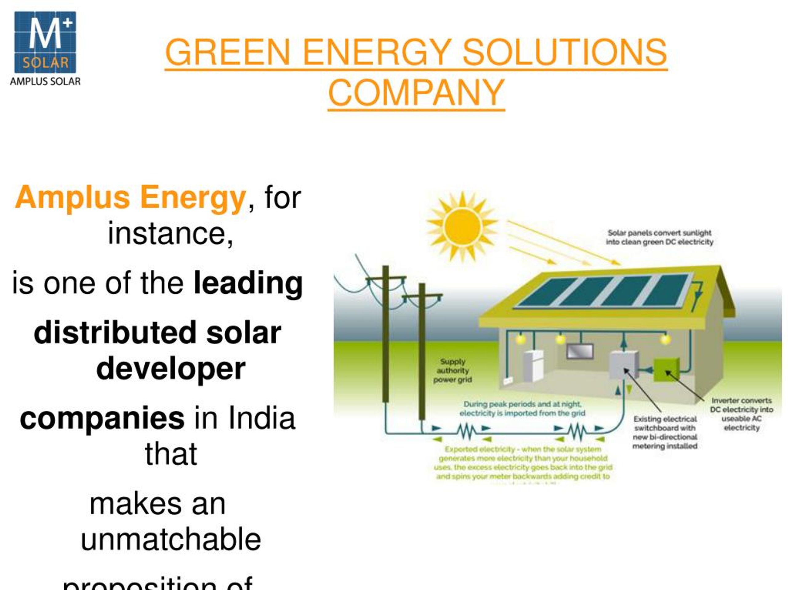 PPT - Leading Renewable Energy Partners - Amplus Solar PowerPoint ...