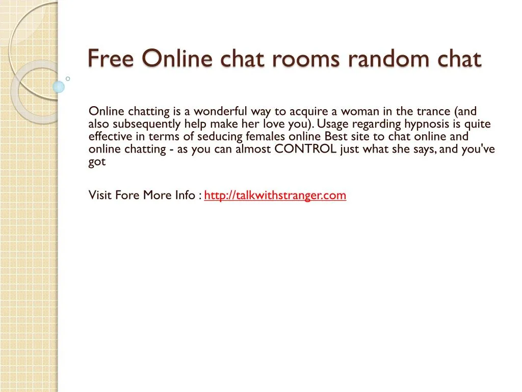 free online chat rooms random chat n.