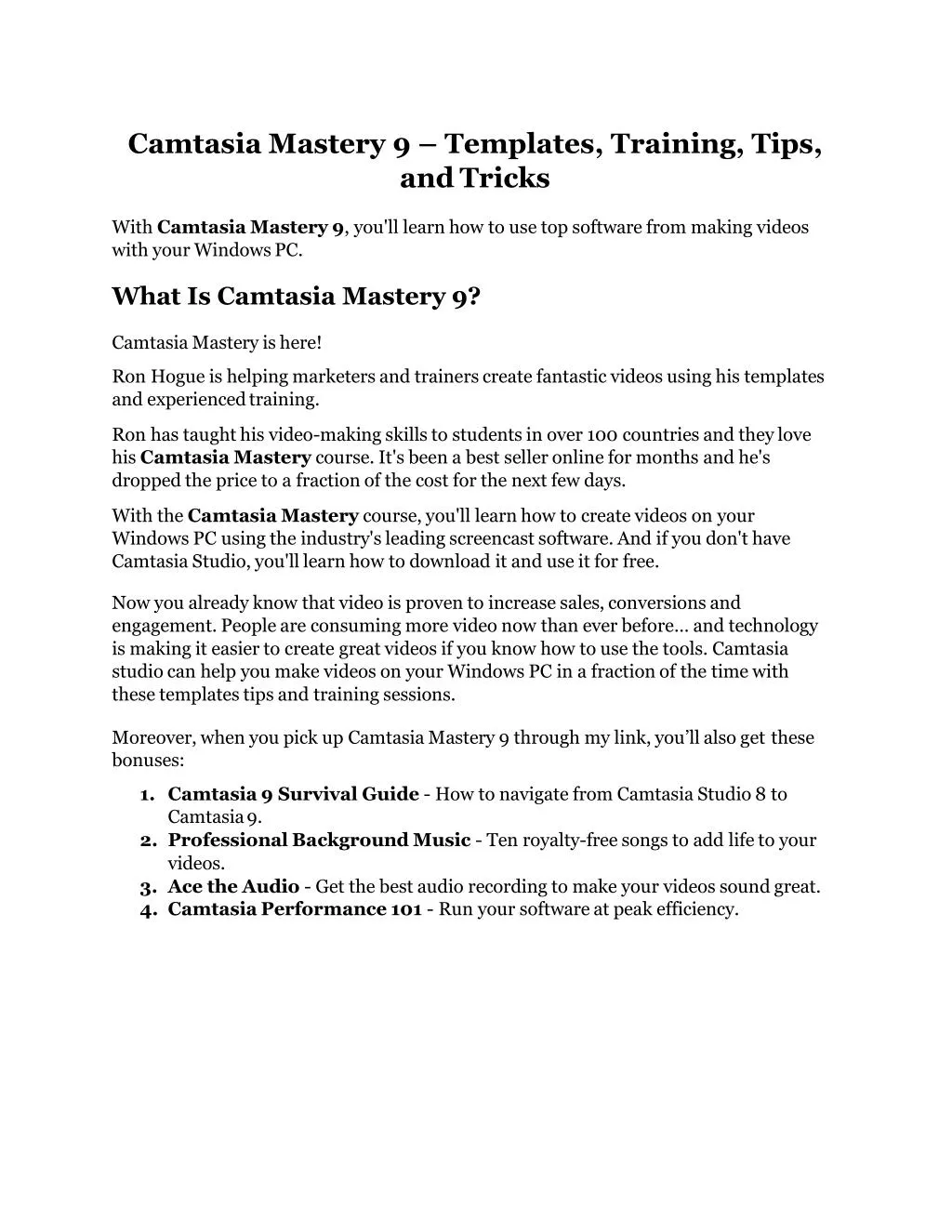 camtasia mastery 9 templates training tips n.