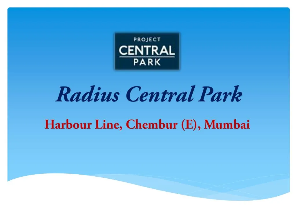 radius central park n.