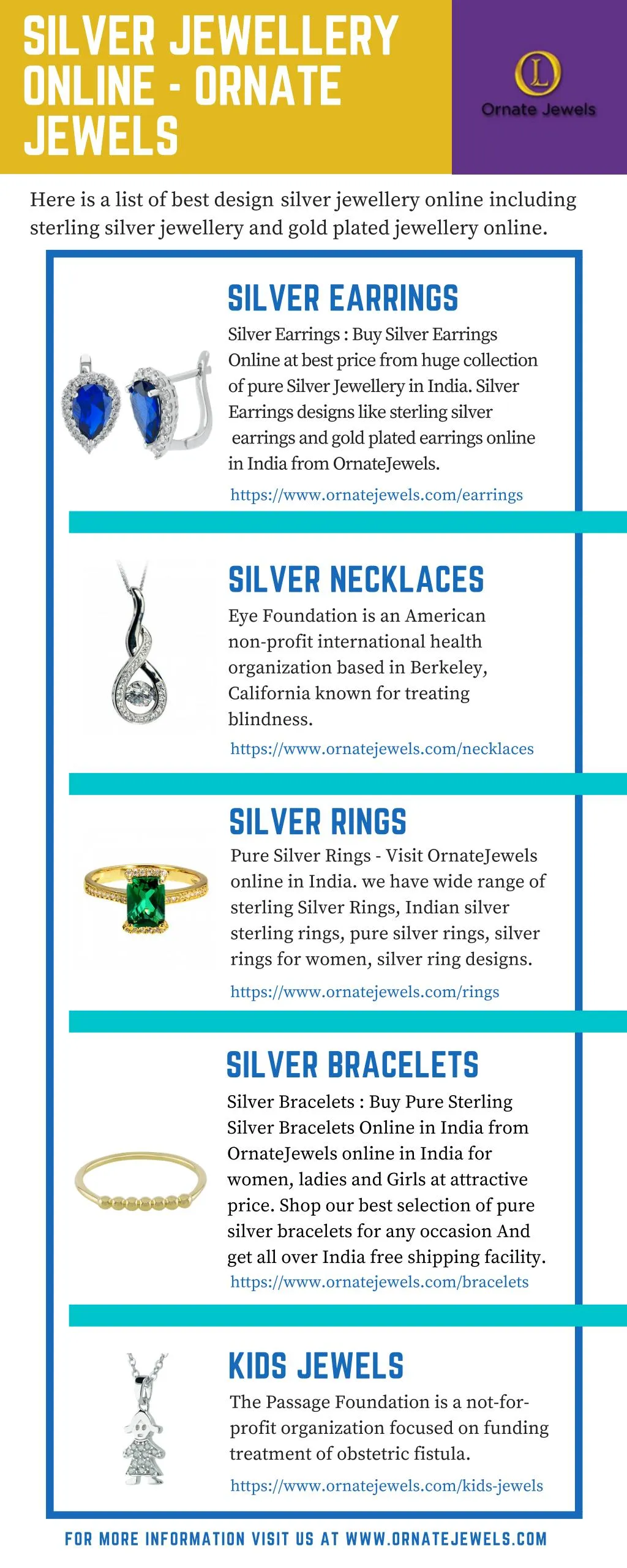 silver jewellery online ornate jewels n.