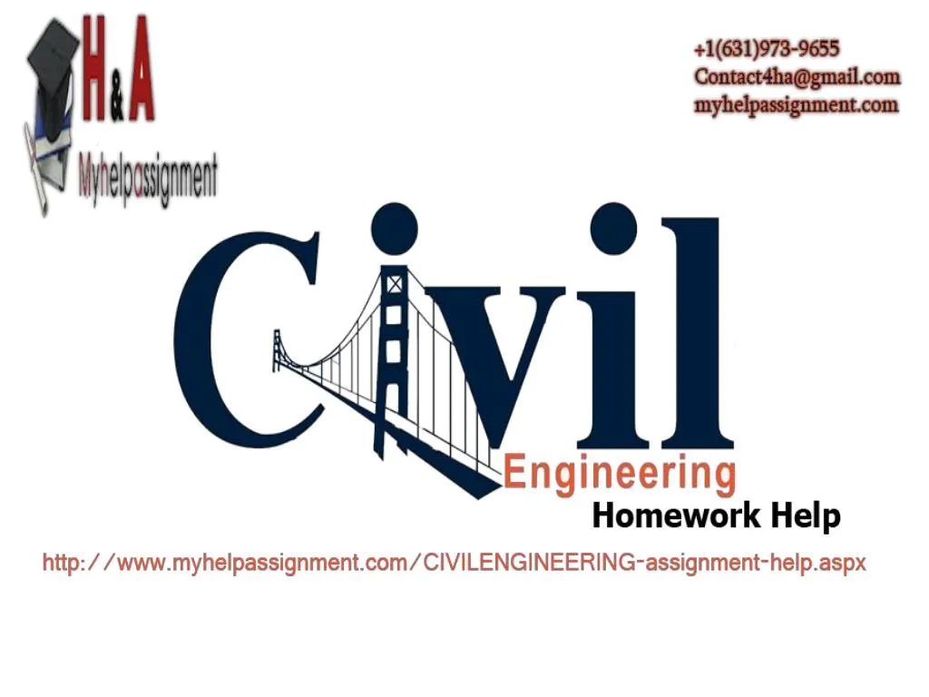 Civil Engineering Assignment Help | Civil Engineering Homework Help