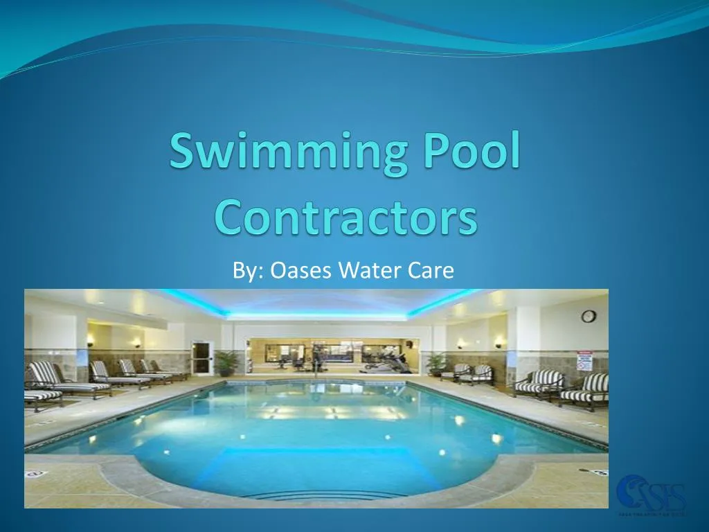 Swimming Pool Contractors N 